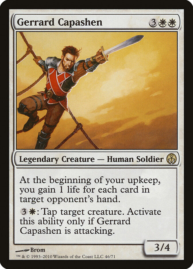 Gerrard Capashen (46) - Duel Decks: Phyrexia vs. the Coalition (DDE)