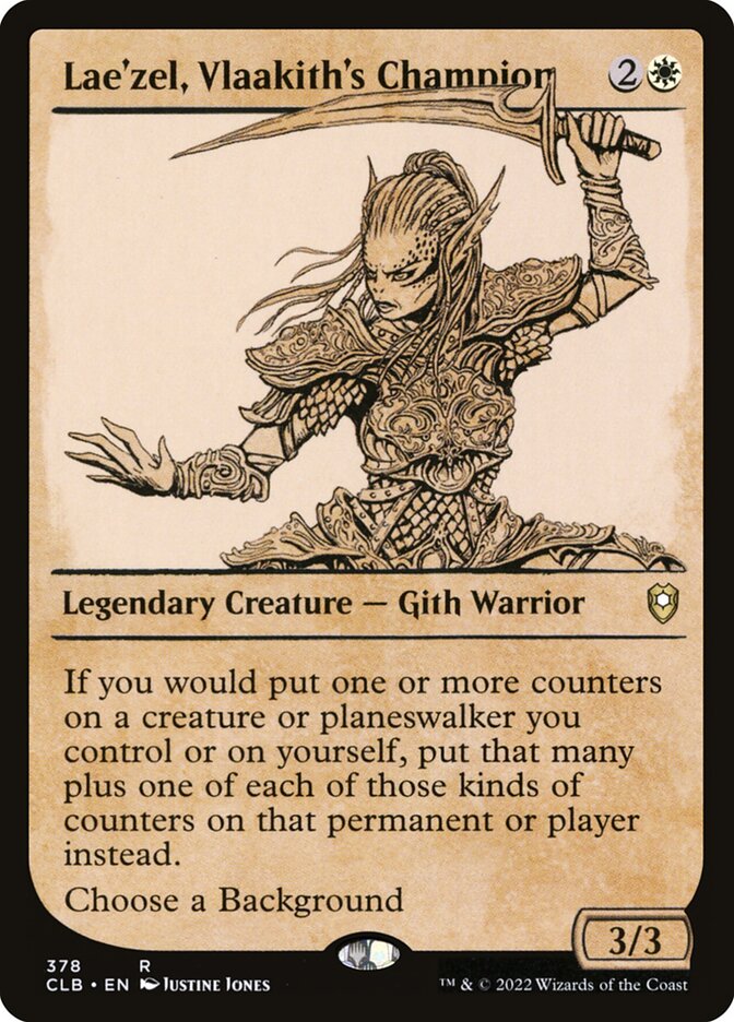 Lae'zel, Vlaakith's Champion (378) - Commander Legends: Battle for Baldur's Gate (CLB)