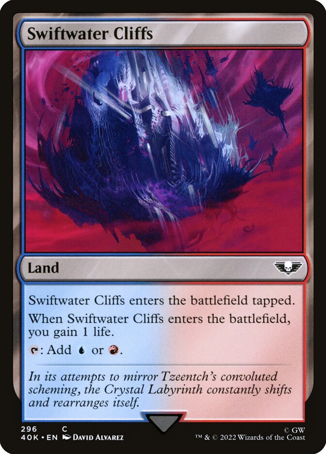 Swiftwater Cliffs (296) - Warhammer 40,000 Commander (40K)