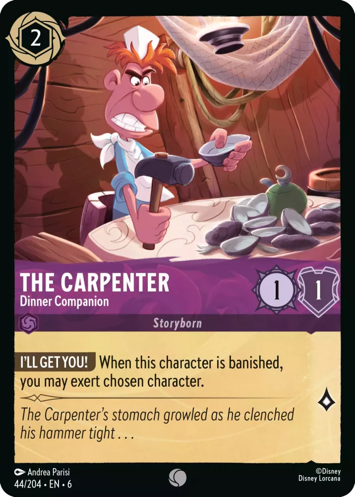 The Carpenter - Dinner Companion - [Foil] Azurite Sea (6)