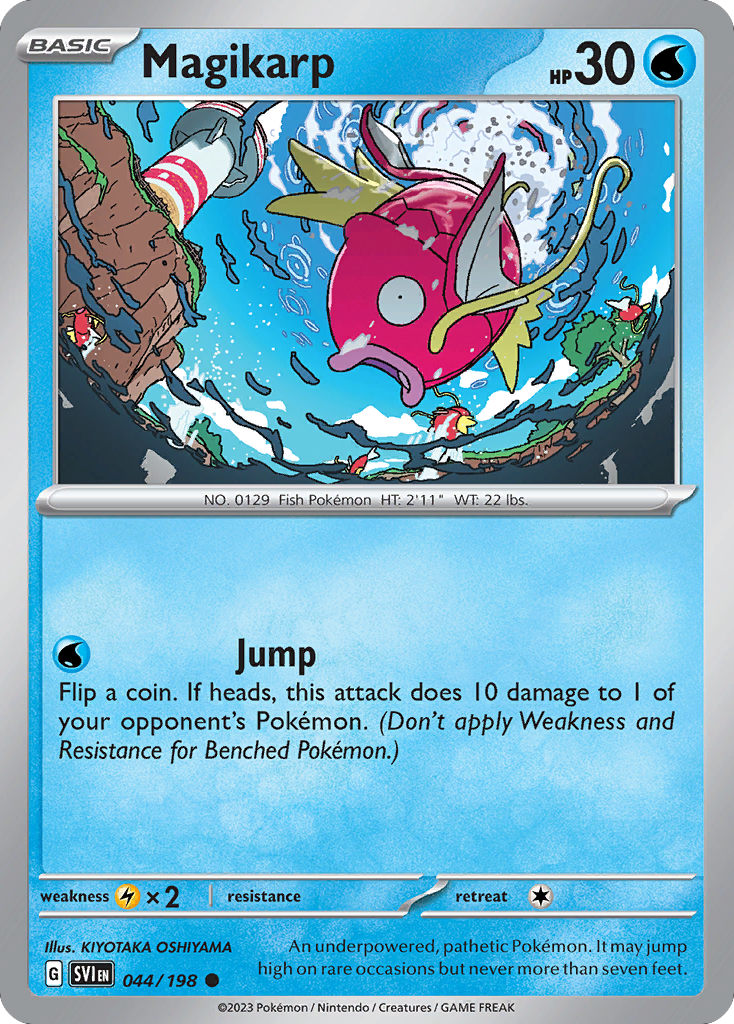 Magikarp (44/198) - Scarlet & Violet (SVI)