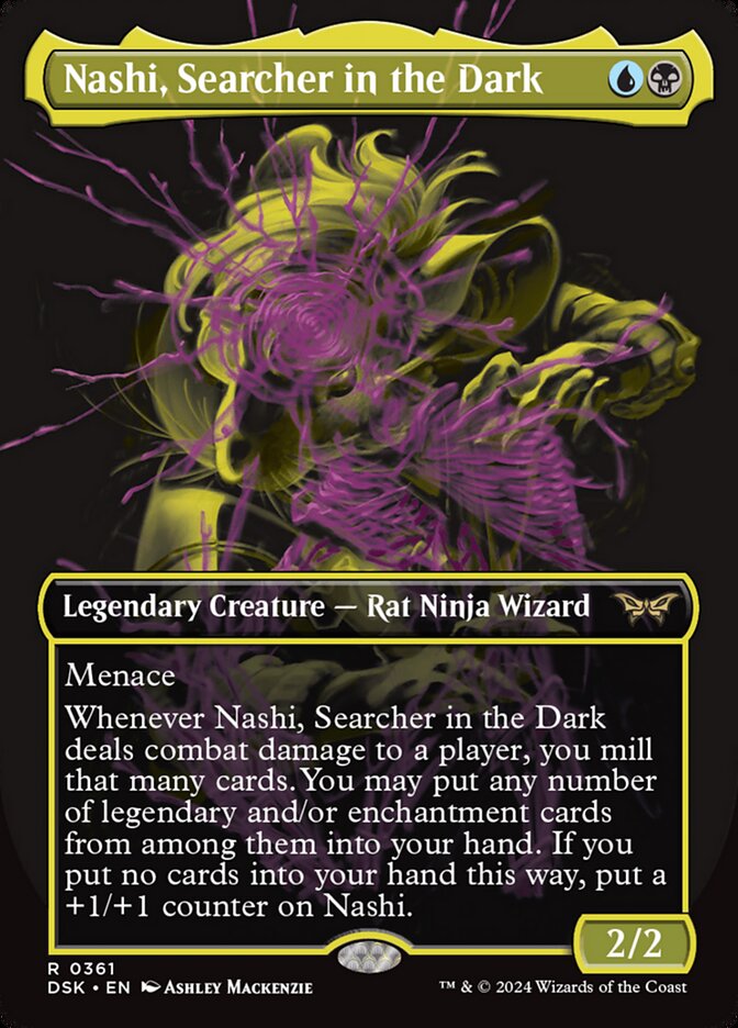 Nashi, Searcher in the Dark (361) - Duskmourn: House of Horror (DSK)