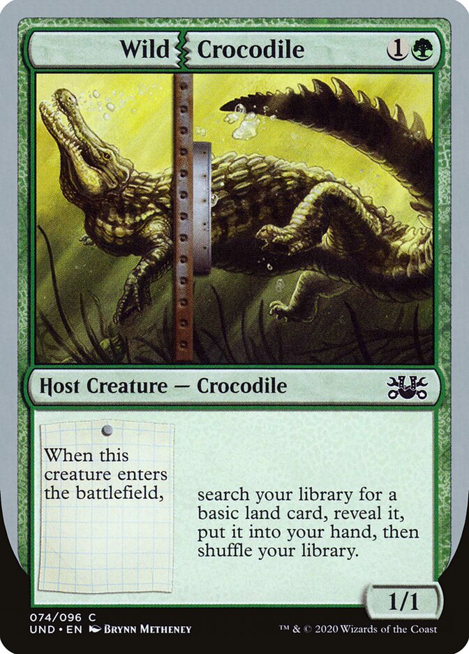 Wild Crocodile (74) - Unsanctioned (UND)