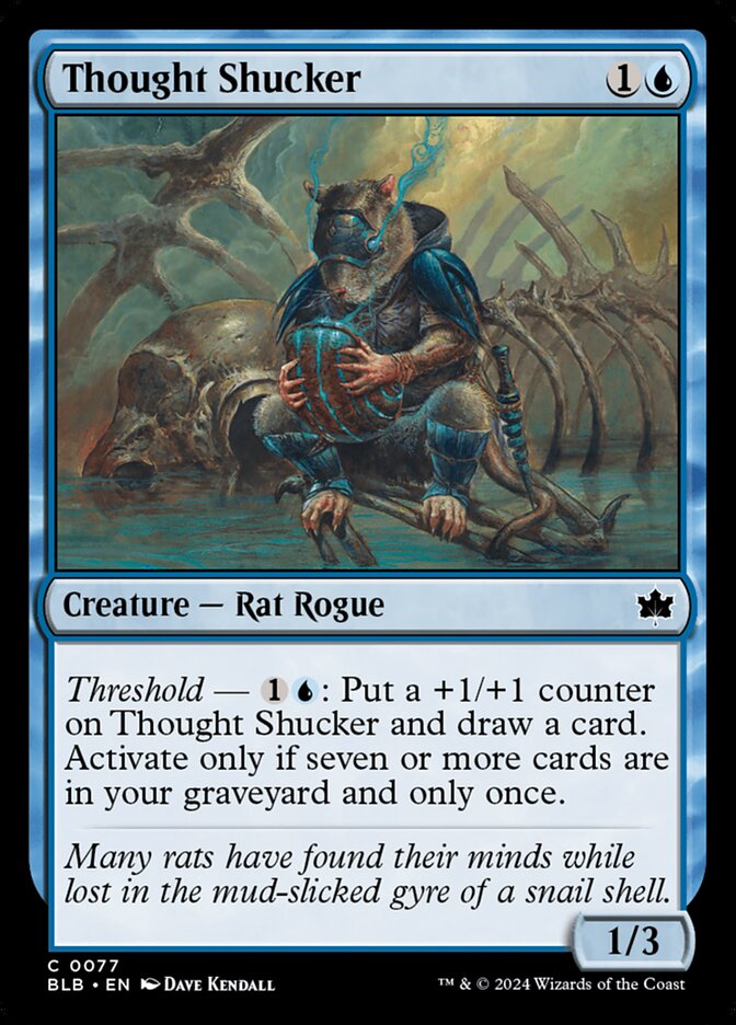 Thought Shucker (77) - Bloomburrow (BLB)