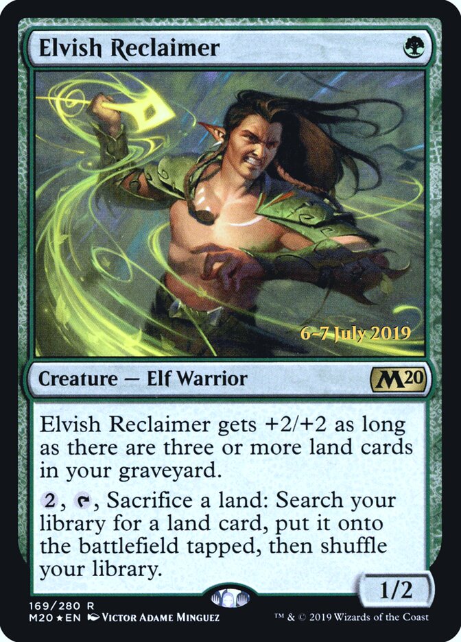 Elvish Reclaimer (169s) - Core Set 2020 Promos (PM20)