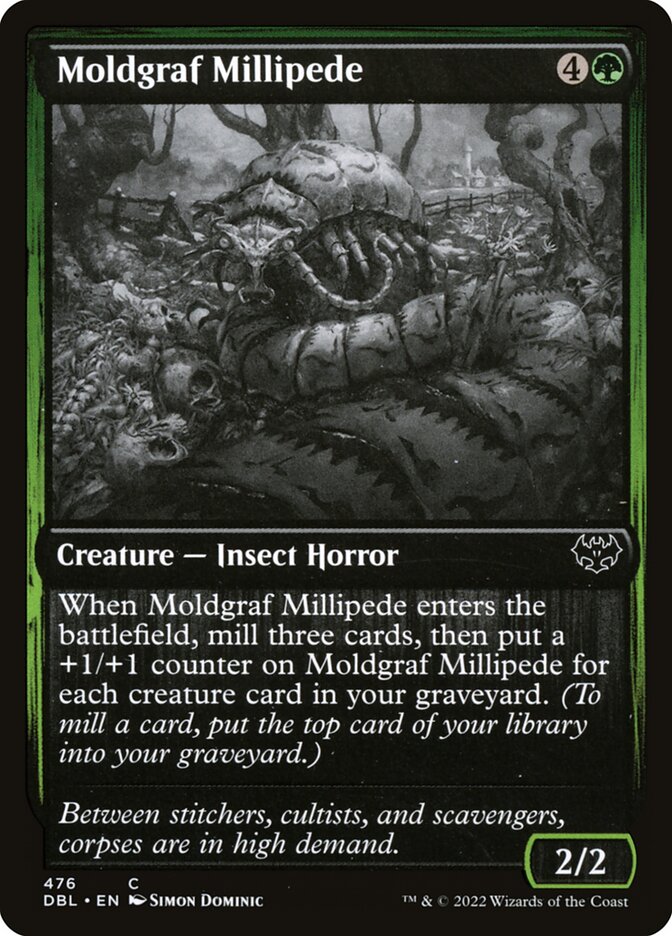Moldgraf Millipede - Innistrad: Double Feature (DBL)