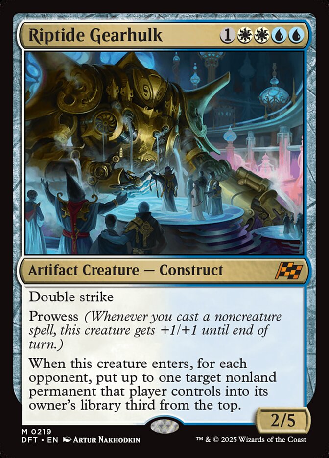 Riptide Gearhulk (219) - Aetherdrift (DFT)