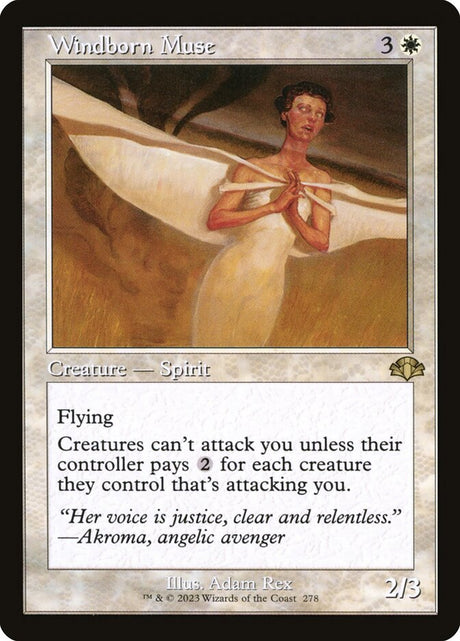 Windborn Muse (278) - Dominaria Remastered (DMR)