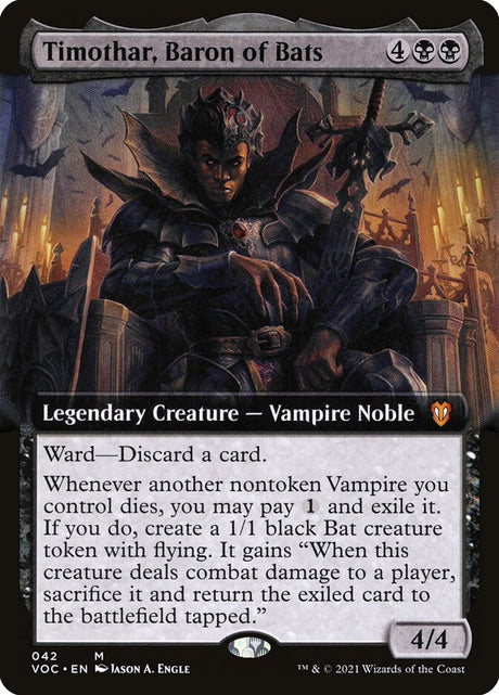 Timothar, Baron of Bats (42) - Crimson Vow Commander (VOC)
