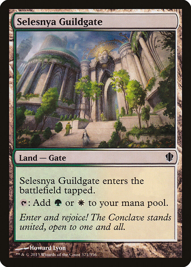 Selesnya Guildgate (321) - Commander 2013 (C13)
