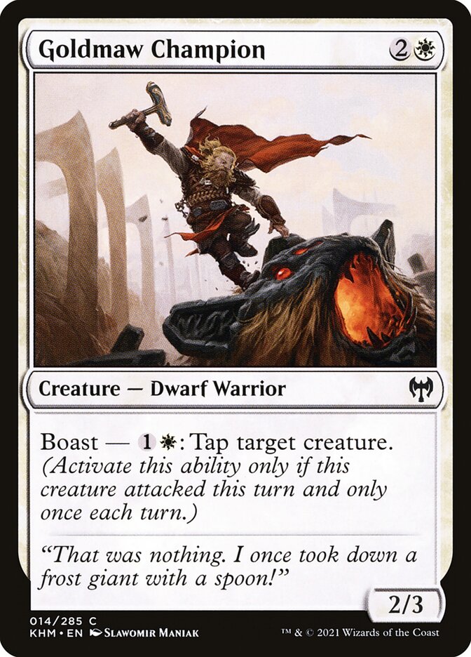 Goldmaw Champion (14) - Kaldheim (KHM)