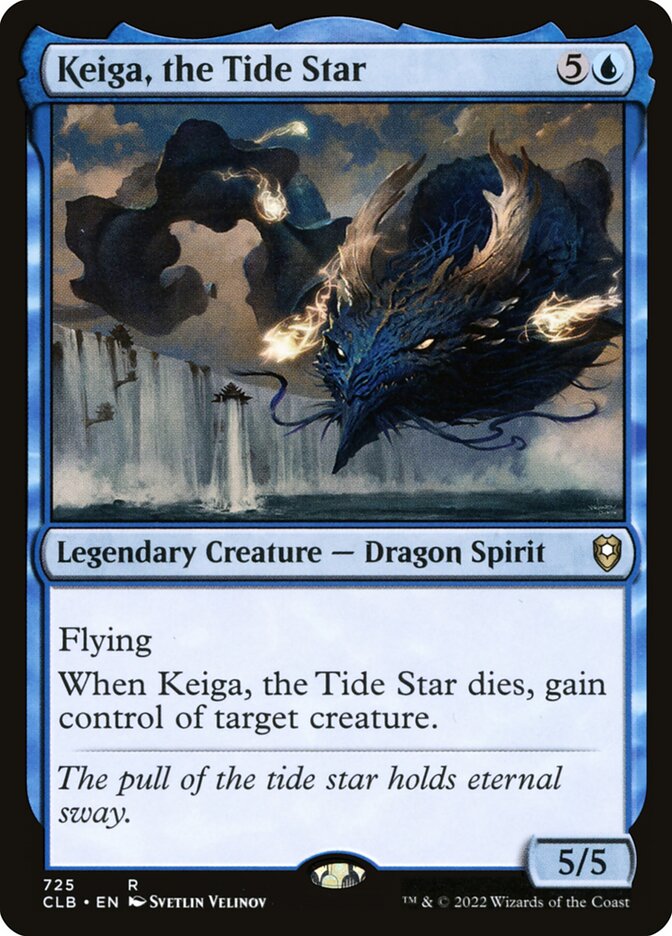 Keiga, the Tide Star (725) - Commander Legends: Battle for Baldur's Gate (CLB)