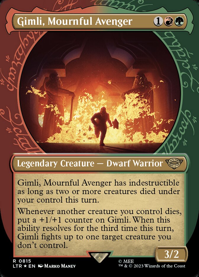 Gimli, Mournful Avenger (815) - The Lord of the Rings: Tales of Middle-earth (LTR)