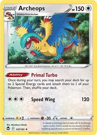 Archeops (147) - SWSH12: Silver Tempest (SWSH12)