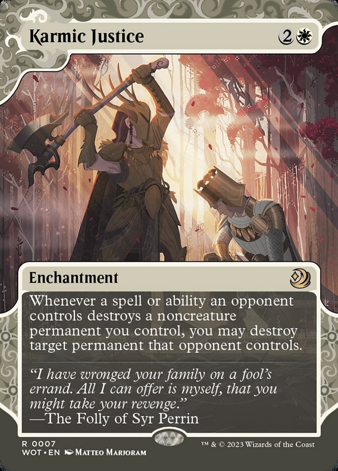 Karmic Justice (7) - Wilds of Eldraine: Enchanting Tales (WOT)