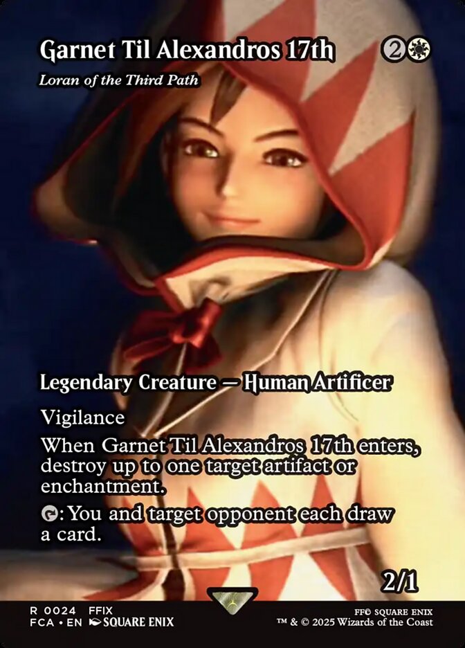 Garnet Til Alexandros 17th - Loran of the Third Path (24) - Final Fantasy: Through the Ages (FCA)
