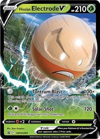 Hisuian Electrode V - (SWSH294) - SWSH: Sword & Shield Promo Cards (SWSD)