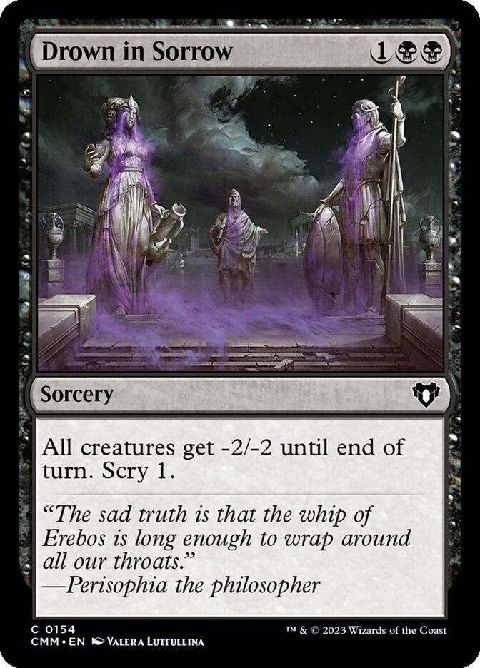 Drown in Sorrow (154) - Commander Masters (CMM)