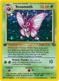 Venomoth (13) - Jungle (JU)