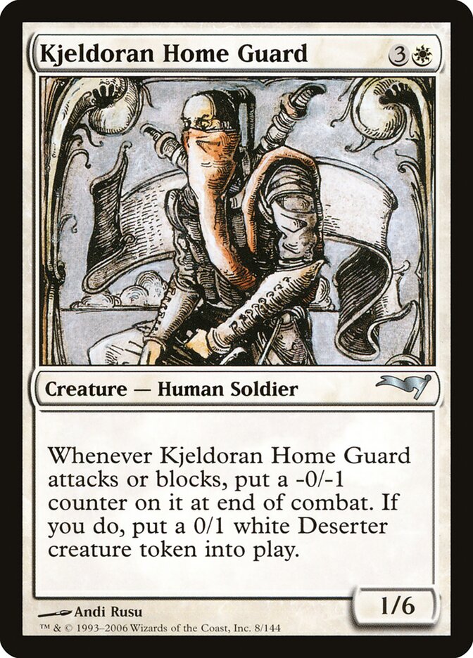 Kjeldoran Home Guard (8) - Coldsnap Theme Decks (CST)