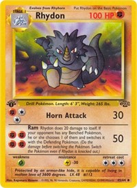 Rhydon (45) - Jungle (JU)