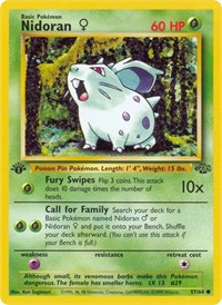 Nidoran F (57) - Jungle (JU)