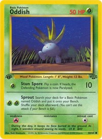 Oddish (58) - Jungle (JU)