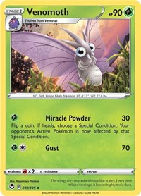 Venomoth (2) - SWSH12: Silver Tempest (SWSH12)