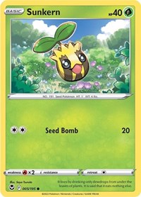 Sunkern (5) - SWSH12: Silver Tempest (SWSH12)