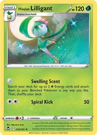 Hisuian Lilligant (10) - SWSH12: Silver Tempest (SWSH12)
