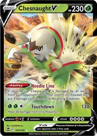 Chesnaught V (15) - SWSH12: Silver Tempest (SWSH12)