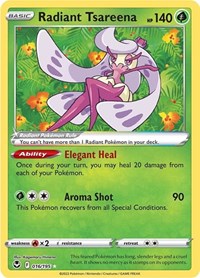 Radiant Tsareena (16) - SWSH12: Silver Tempest (SWSH12)