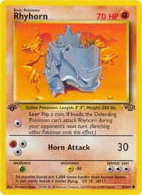 Rhyhorn (61) - Jungle (JU)
