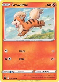Growlithe (19) - SWSH12: Silver Tempest (SWSH12)