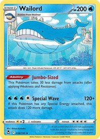 Wailord (38) - SWSH12: Silver Tempest (SWSH12)