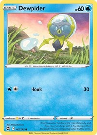 Dewpider (47) - SWSH12: Silver Tempest (SWSH12)
