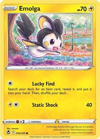 Emolga (54) - SWSH12: Silver Tempest (SWSH12)