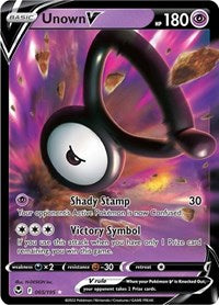 Unown V (65) - SWSH12: Silver Tempest (SWSH12)