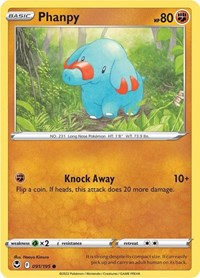 Phanpy (91) - SWSH12: Silver Tempest (SWSH12)