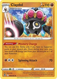 Claydol (94) - SWSH12: Silver Tempest (SWSH12)
