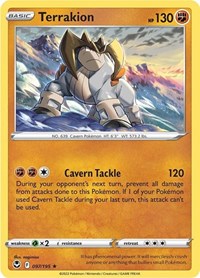 Terrakion (97) - SWSH12: Silver Tempest (SWSH12)