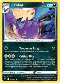 Crobat (105) - SWSH12: Silver Tempest (SWSH12)