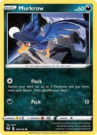 Murkrow (106) - SWSH12: Silver Tempest (SWSH12)