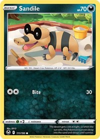 Sandile (111) - SWSH12: Silver Tempest (SWSH12)