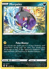 Morpeko (116) - SWSH12: Silver Tempest (SWSH12)