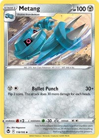 Metang (118) - SWSH12: Silver Tempest (SWSH12)