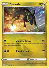 Zygarde (134) - SWSH12: Silver Tempest (SWSH12)