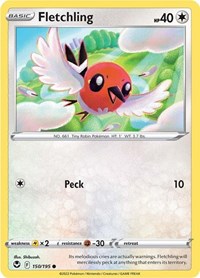 Fletchling (150) - SWSH12: Silver Tempest (SWSH12)