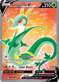 Serperior V (Full Art) (170) - SWSH12: Silver Tempest (SWSH12)