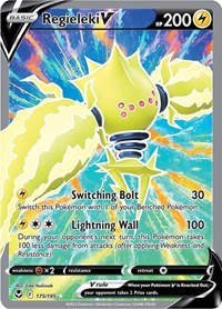 Regieleki V (Full Art) (175) - SWSH12: Silver Tempest (SWSH12)